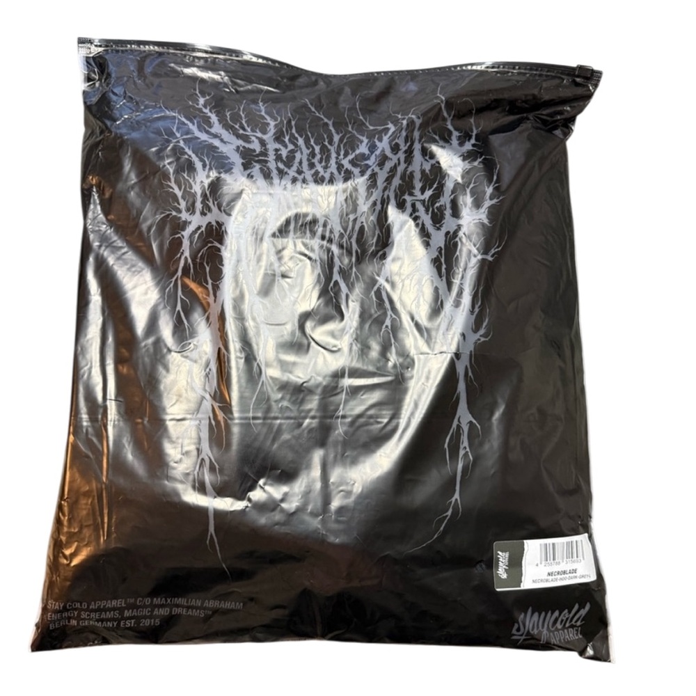 Stay Cold Apparel NECROBLADE Oversized Hoodie Size Large NWT Sold Out! - Picture 9 of 11